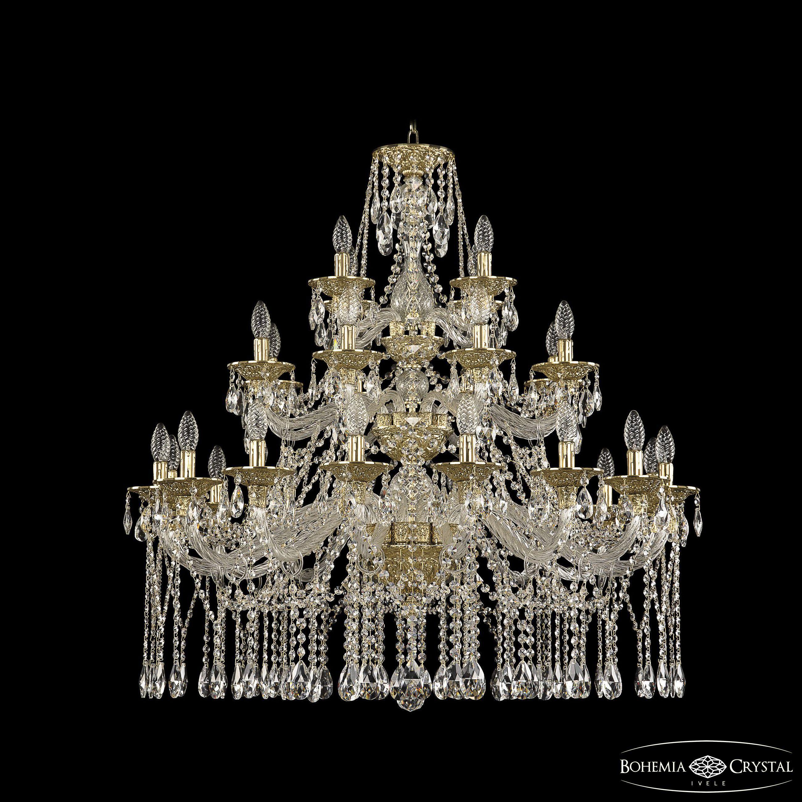 

Подвесная люстра Bohemia Ivele Crystal 16113/16+8+4/360/3d G