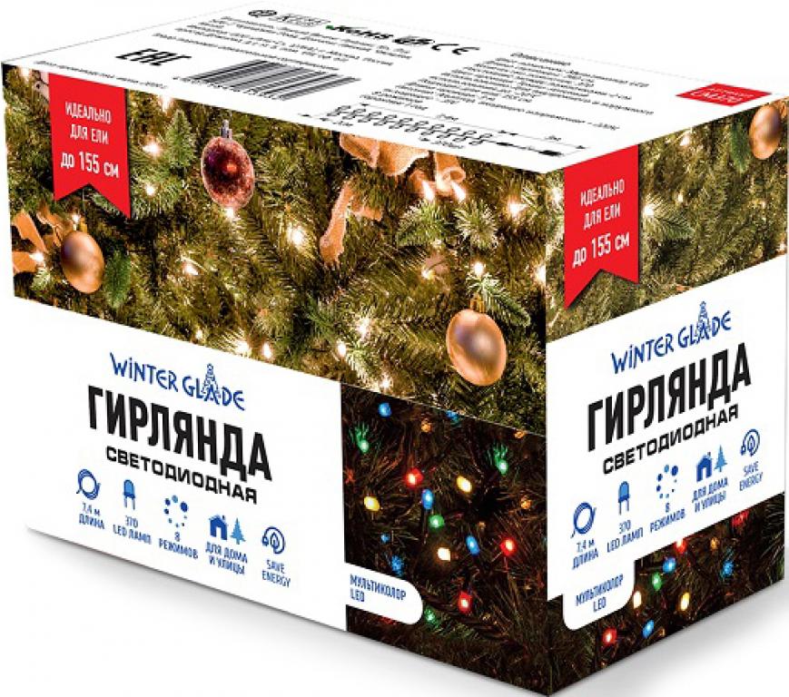 

Новогодняя гирлянда Winter Glade CM370 370 LED Multicolor, CM370 370 LED
