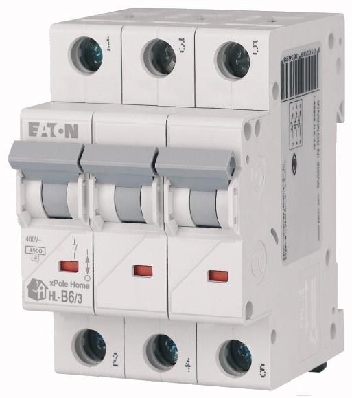

Выключатель Eaton HL-B16/3 3P 10A B 4.5кA 3M [194781], HL-B16/3 3P 10A B 4.5кA 3M