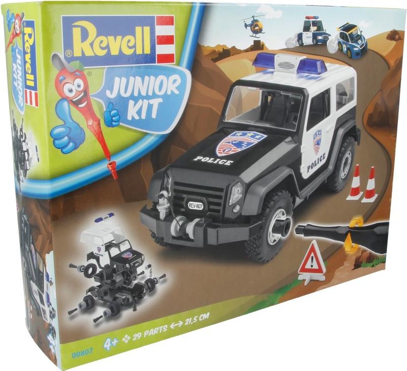 

Конструктор Revell Полицейский внедорожник [00807], Полицейский внедорожник
