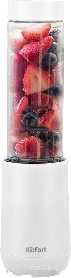 

Блендер Kitfort KT-3014-1 Shake Take белый, Портативный блендер Kitfort KT-3014-1