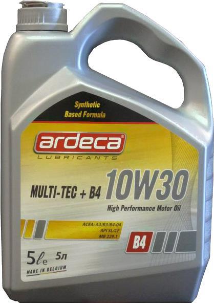

Моторное масло Ardeca Multi-Tec+ B4 10W30 5л, Multi-Tec+ B4 10W30 5л