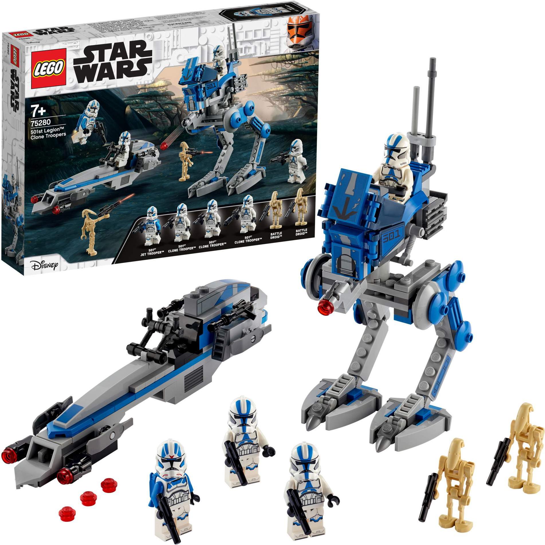 

Конструктор LEGO STAR WARS Клоны-пехотинцы 501-го легиона [75280], STAR WARS Клоны-пехотинцы 501-го легиона