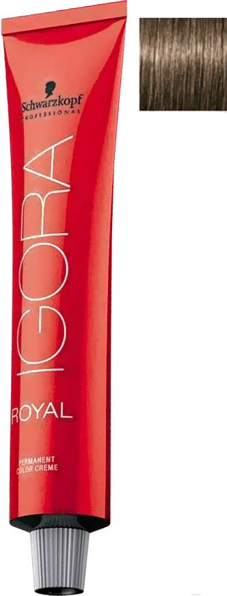 

Краска для волос Schwarzkopf Professional Igora Royal Permanent Color Creme 6-0 60мл, Igora Royal Permanent Color Creme 6-0 60мл