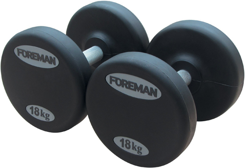 

Гантель Foreman FM/ARD 46 кг черный [FM\ARD-46KG\BK-00-00], Гантель Foreman FM/ARD 46 кг FM\ARD-46KG\BK-00-00 черный