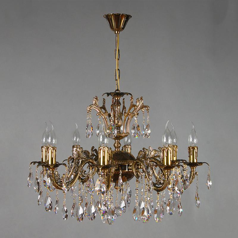 

AMBIENTE by BRIZZI 2118/8 PB Tear drop [2118/8 PB Tear Drop], Подвесная люстра AMBIENTE by BRIZZI 2118/8 PB Tear drop