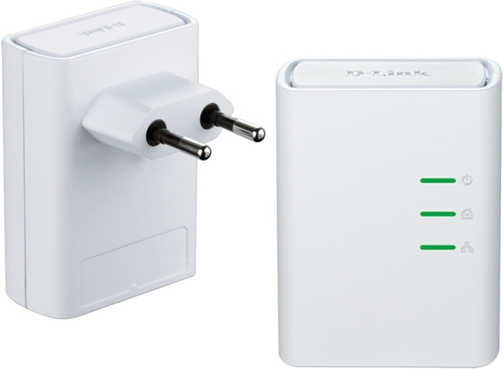 

Сети по электропроводке D-Link DHP-309AV/E, Комплект powerline-адаптеров D-Link DHP-309AV/E
