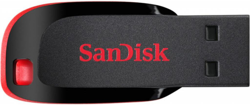 

USB Flash SanDisk Cruzer Blade Black 128GB (SDCZ50-128G-B35), Флеш-накопитель USB SanDisk 128GB SDCZ50-128G-B35
