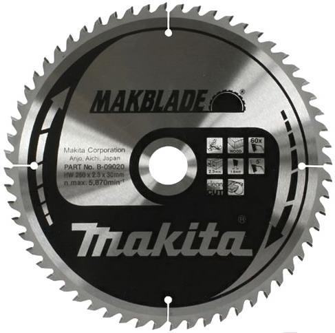 

Диск пильный Makita B-35287, 190х20 60T Standart
