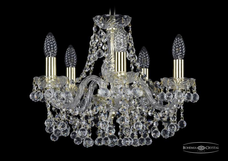 

Подвесная люстра Bohemia Ivele Crystal 1409/5/141/G