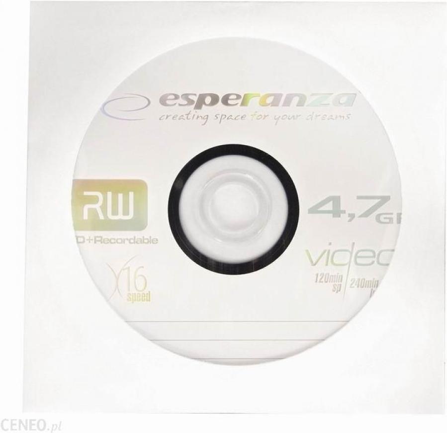 

Оптический диск Esperanza DVD+R 4.7GB X16 Envelope 1 pcs [1120], DVD+R 4.7GB X16 Envelope 1 pcs