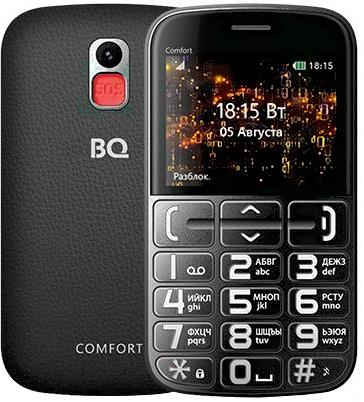 

Мобильный телефон BQ Comfort BQ-2441 (черный/серебристый), BQ-2441 Comfort