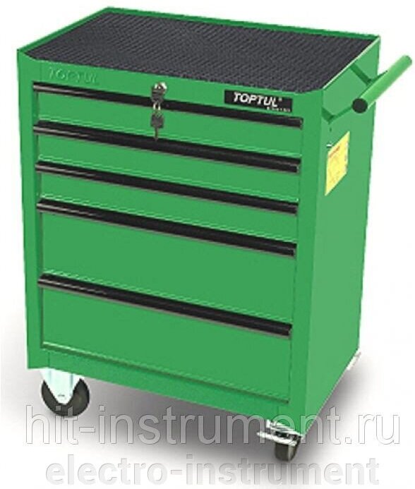

Ящик для инструментов Toptul Тележка Mini 5 секций [TCAB0501], Ящик для инструментов Toptul Тележка Mini 5 секций TCAB0501