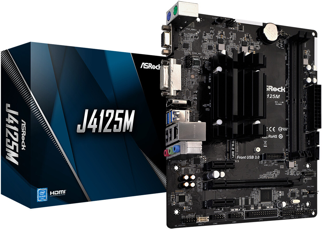 

Материнская плата ASRock J4125M
