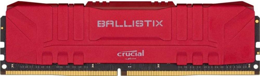 

Оперативная память Crucial DRAM Ballsitix Red 8GB DDR4 2666MT/s Unbuffered DIMM [BL8G26C16U4R], DRAM Ballsitix Red 8GB DDR4 2666MT/s Unbuffered DIMM