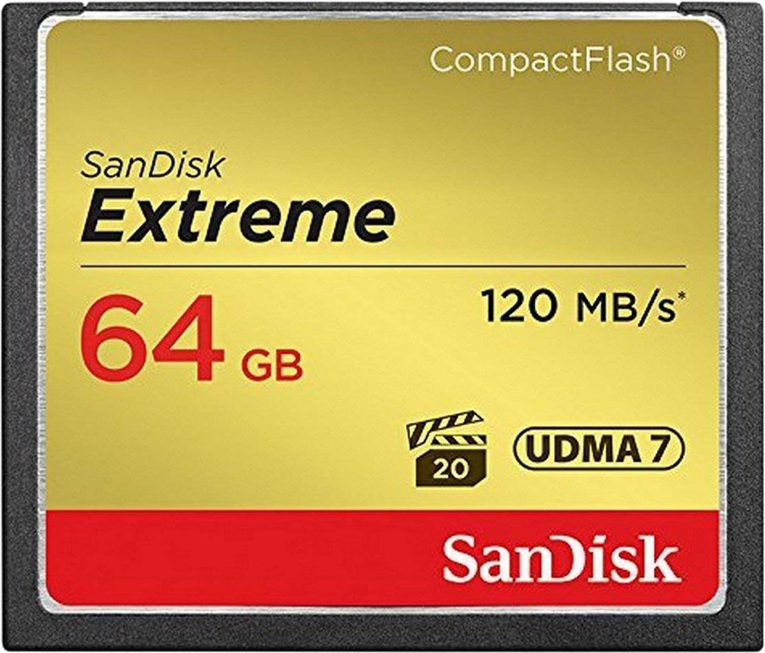 

Карта памяти SanDisk Extreme CompactFlash 64GB [SDCFXSB-064G-G46], Карта памяти SanDisk Extreme CompactFlash 64GB SDCFXSB-064G-G46