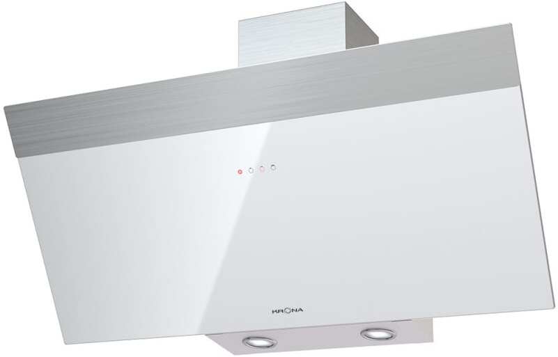 

Кухонная вытяжка Krona Kristen 900 white/inox S, Кухонная вытяжка Krona Kristen 900 S White/Inox