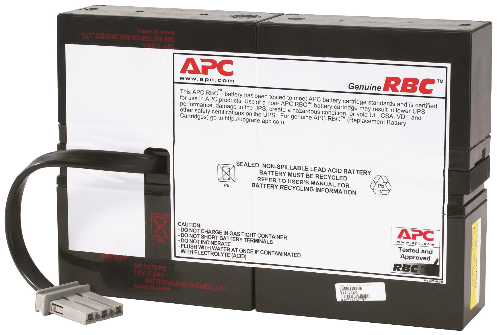 

Аккумулятор для ИБП APC RBC59 для Smart UPS 1500, RBC59 для Smart UPS 1500