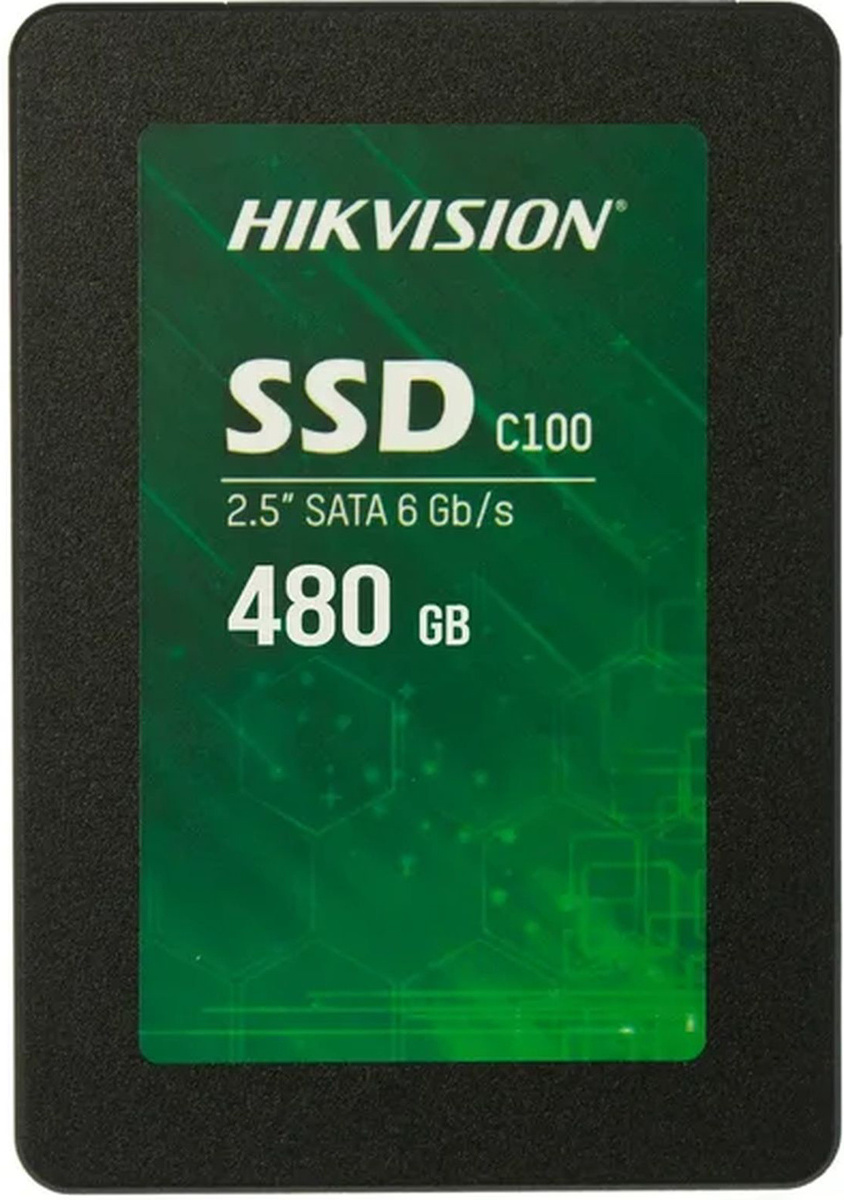 

SSD диск Hikvision 480GB С100 Series [HS-SSD-C100/480G], SSD диск Hikvision C100 480GB HS-SSD-C100/480G