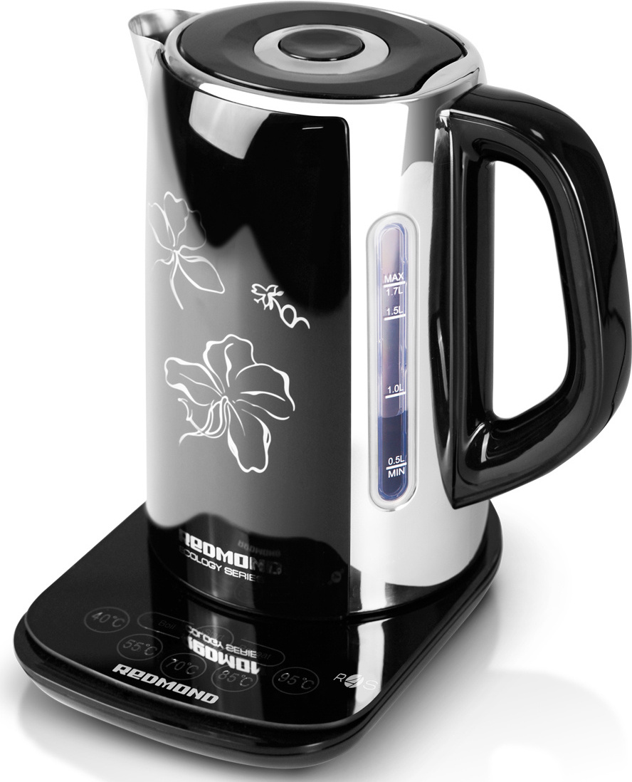 

Электрочайник Redmond RK-M170S-E черный, Электрочайник Redmond RK-M170S-E SkyKettle Black