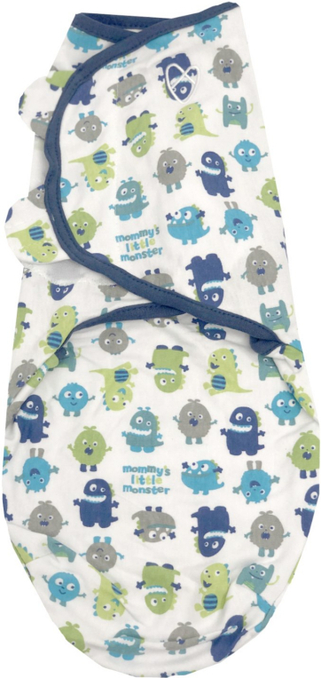 

Конверт детский Summer Infant Swaddleme S/M синий/монстрики (54580_DIS), Конверт детский Summer Infant Swaddleme S/M синий/монстрики