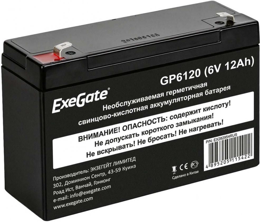 

Аккумулятор для ИБП ExeGate GP6120 [EX282954RUS], GP6120