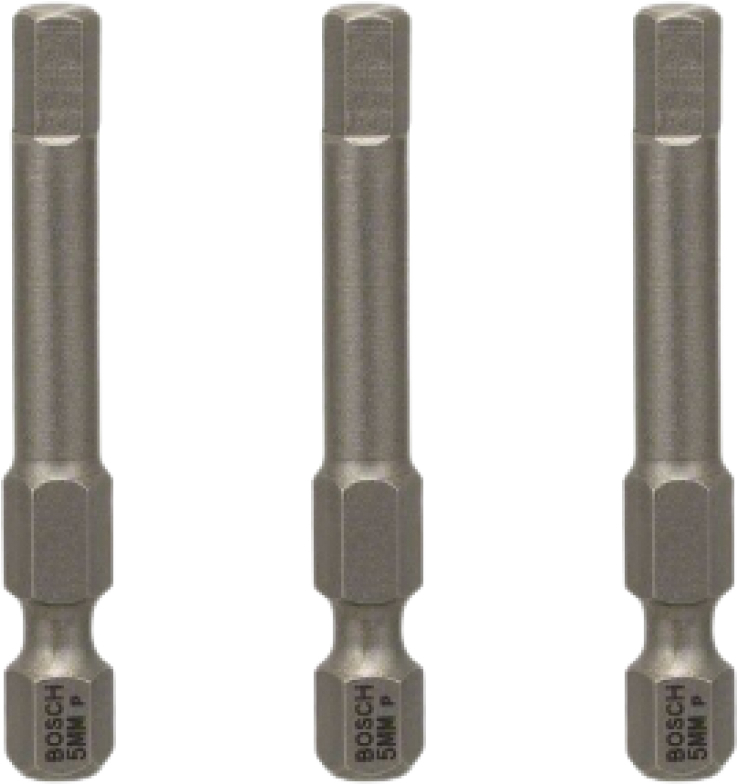 

Набор бит Bosch HEX 5Х49 XH 2607001734, Bosch HEX5 49мм 3 штуки 2607001734