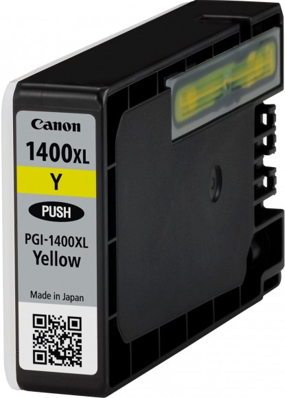 

Картридж для принтера Canon PGI-1400XL Y, Картридж струйный Canon PGI-1400XLY 9204B001 желтый для Canon Maxify МВ2040/2340