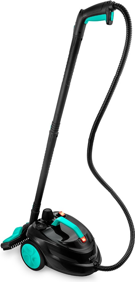 

Пароочиститель Kitfort КТ-9104-3 черный/бирюзовый