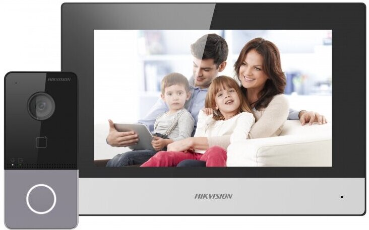 

Монитор Hikvision DS-KIS603-P, (Hikvision DS-KIS603-P)