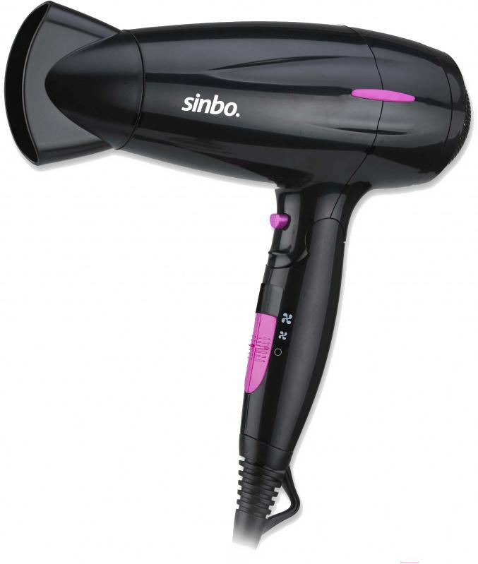 

Фен Sinbo SHD 7067 черный/розовый, SHD 7067