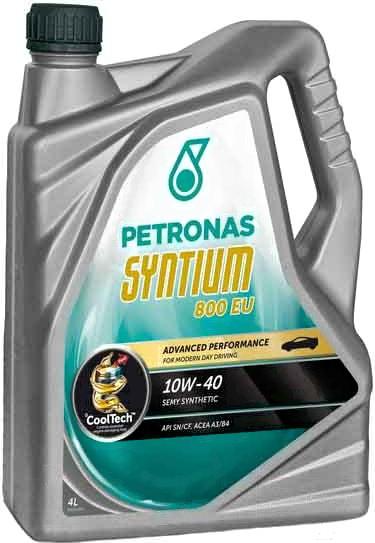 

Моторное масло Petronas Syntium 800 EU 10W40 4л [8024019], Syntium 800 EU 10W40 4л