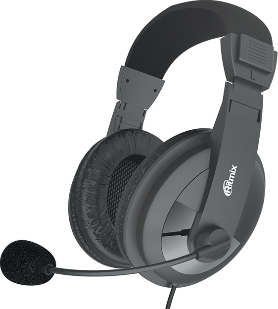 

Наушники Ritmix RH-540M Black, Наушники Ritmix RH-540M