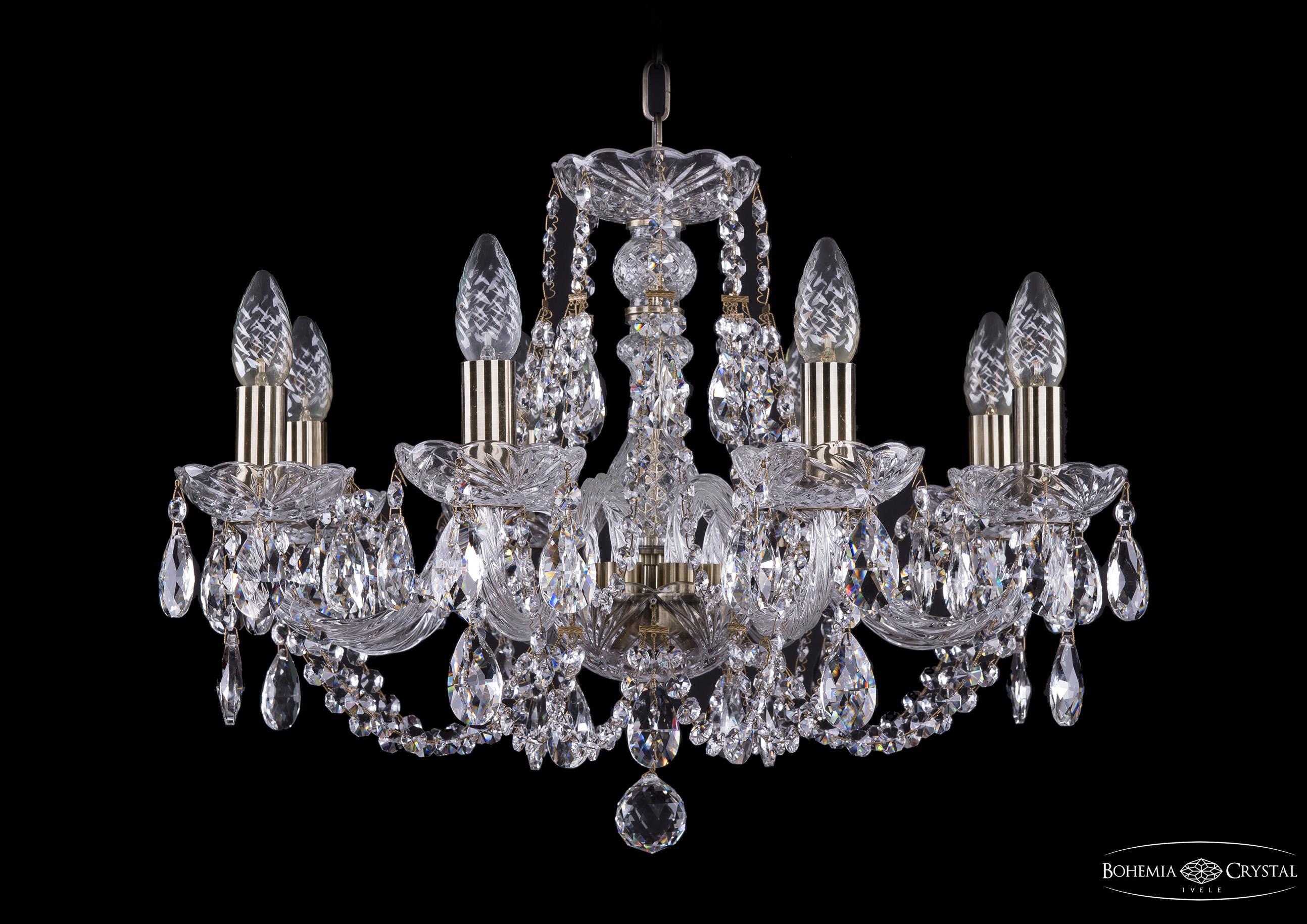 

Подвесная люстра Bohemia Ivele Crystal 1406/8/195/Pa