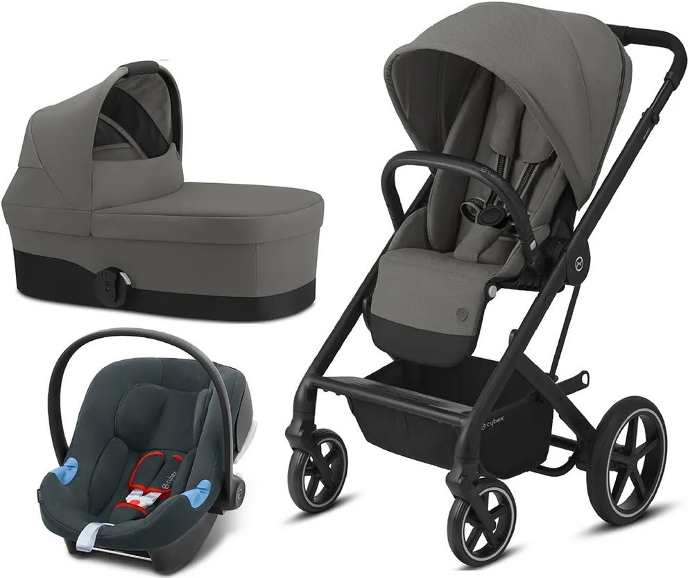 

Коляска Cybex Balios S Lux BLK 3 в 1 soho grey