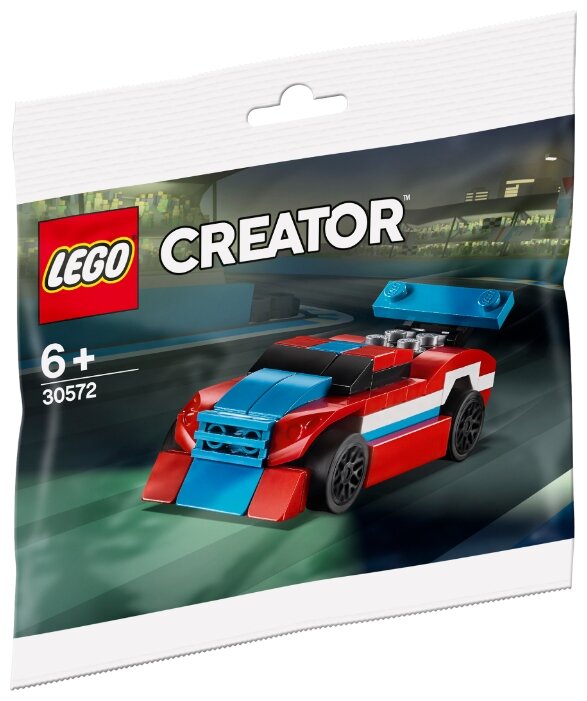 

Конструктор LEGO CREATOR Гоночный автомобиль [30572], CREATOR Гоночный автомобиль