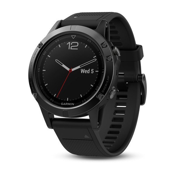 

Умные часы Garmin Fenix 5 Sapphire 47mm черный/черный [010-01688-11], Fenix 5 Sapphire 47mm