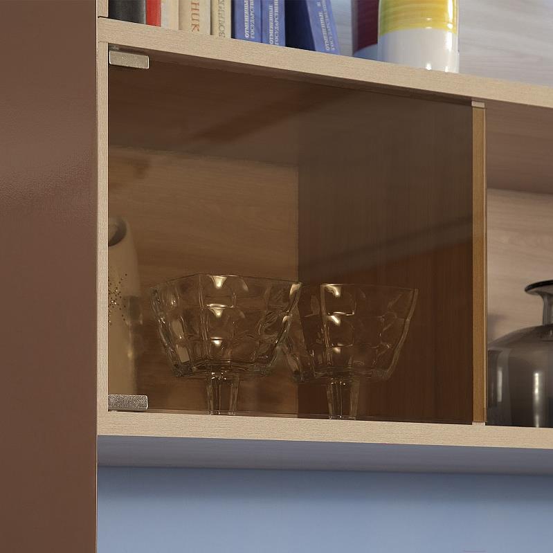 

Шкаф Глазов навесной Berlin 13 ясень шимо светлый, навесной Berlin 13