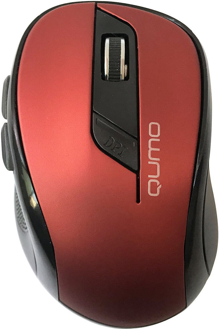 

Мышь QUMO Office Line Red M62 6 кнопок беспроводная [24359], Мышь QUMO Office Line Red M62 6 кнопок беспроводная 24359