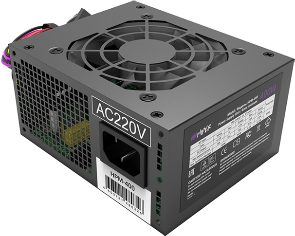 

Блок питания Hiper HP-400SFX 400W, Блок питания для компьютеров Hiper HP-400SFX 400W
