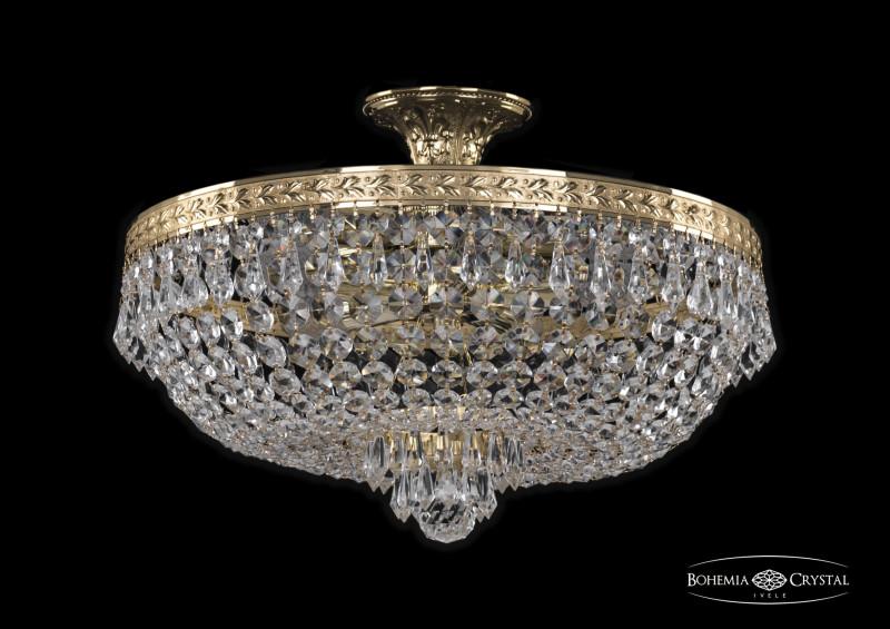 

Люстра на штанге Bohemia Ivele Crystal 19271/45IV G