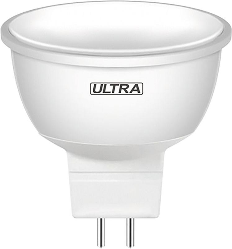 

Светодиодная лампа Ultra LED MR16 GU5.3 5 Вт 4000 К [LEDMR165W4000K], LED MR16 5W 4000K