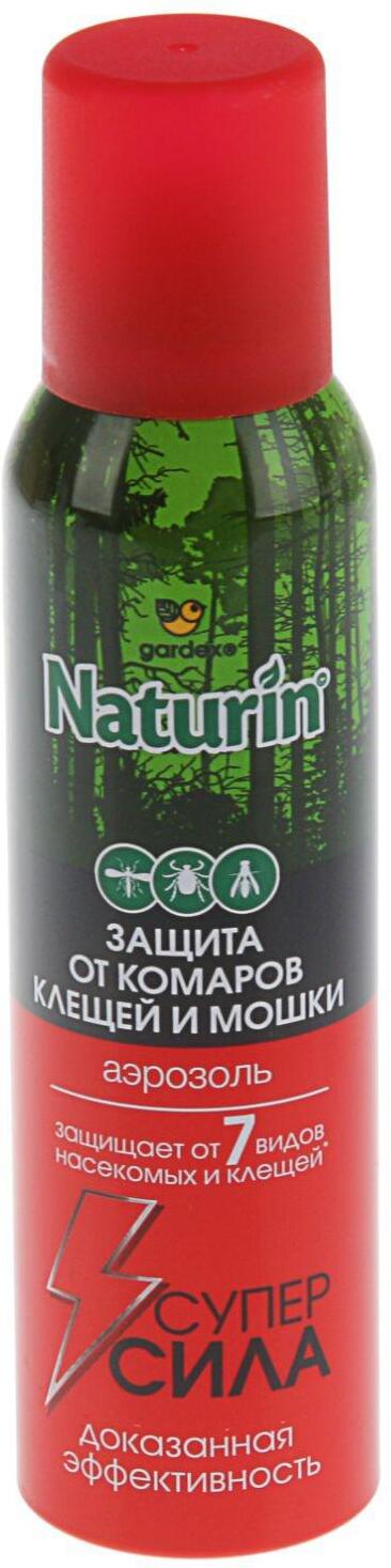

с, Спрей от насекомых Gardex Naturin Супер сила 3 в 1 N008 150мл