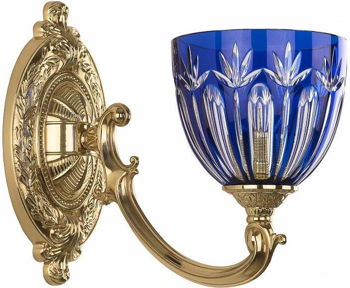 

Подвесная люстра Bohemia Ivele Crystal 7209B10/1/175 G P1 U Clear-Blue/H-1I