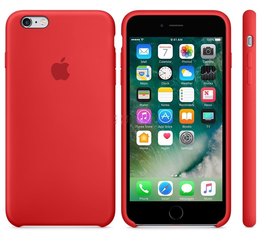 

Чехол для телефона Apple Silicone Case for iPhone 6s Plus Red [MKXM2ZM/A], iPhone 6s Plus Silicone Case