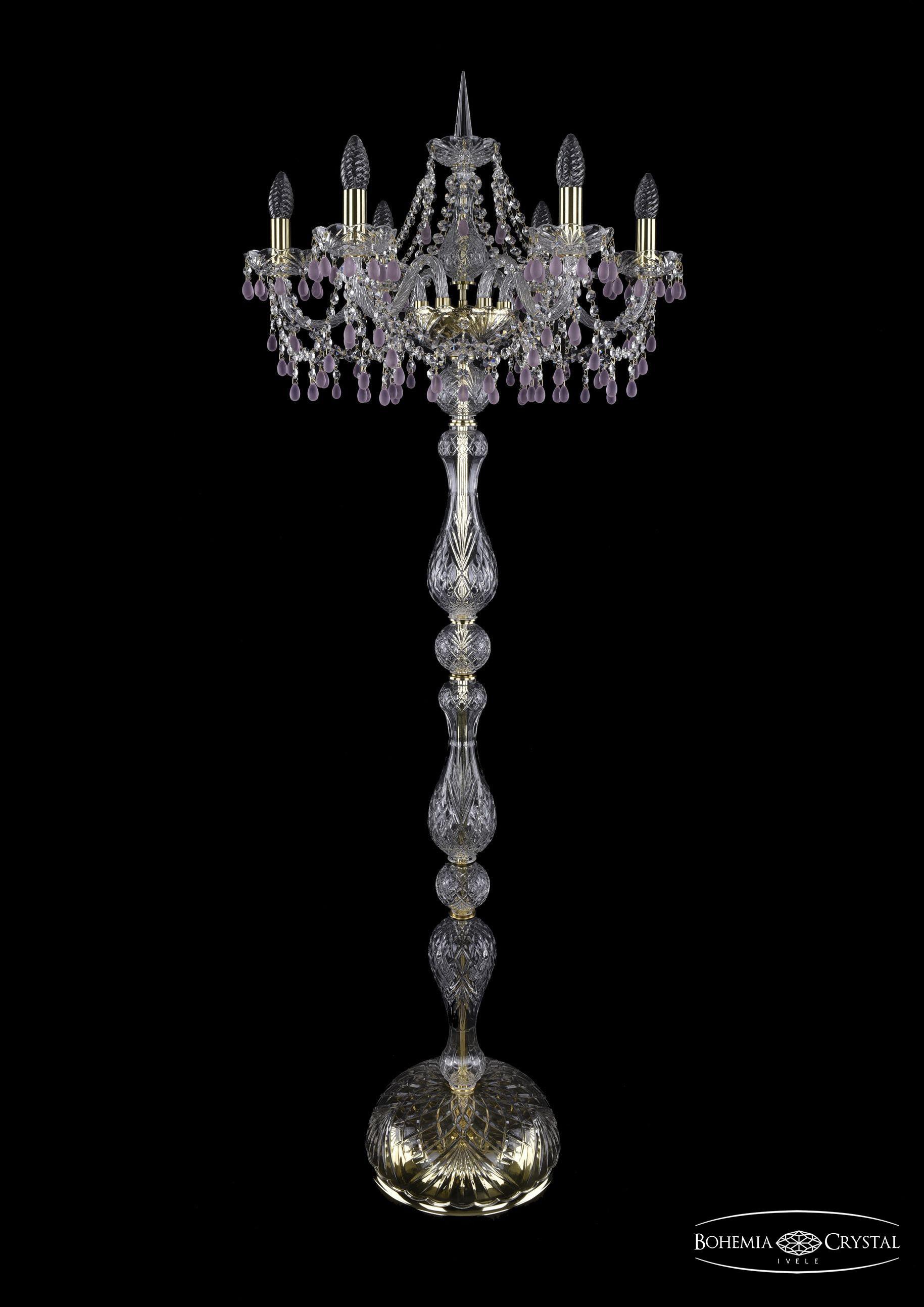 

Подвесная люстра Bohemia Ivele Crystal 1410T1/6/195-160/G/V7010, Торшер Bohemia Ivele Crystal 1410T1/6/195-160/G/V7010