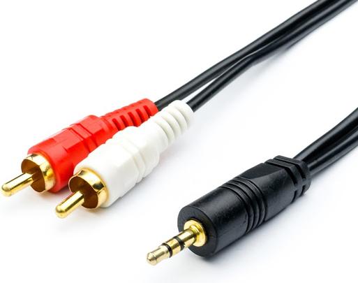 

Atcom Audio DC3.5 - 2RCA Mini Jack M 3m [AT0708], Atcom Audio DC3.5 - 2RCA Mini Jack M 3m AT0708