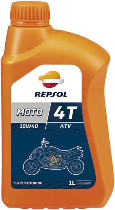

Моторное масло Repsol Moto ATV 4T 10W40 1л [RP167N51], Moto ATV 4T 10W40 1л