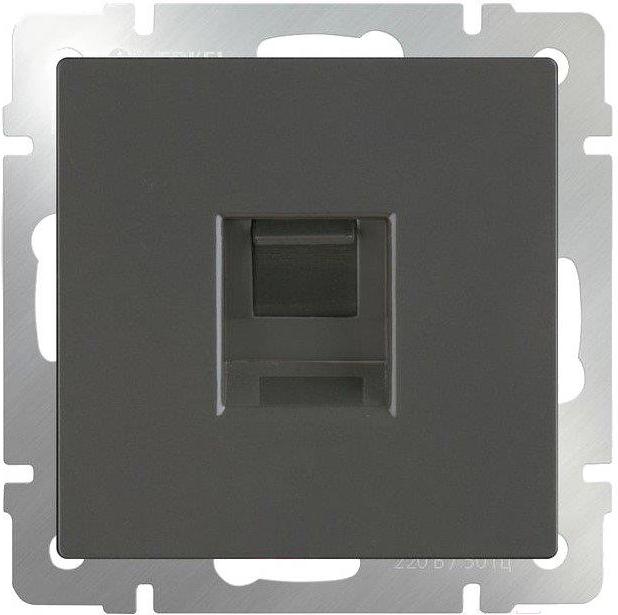 

Розетка Werkel WL07-RJ-45 серый/коричневый [a029858], WL07-RJ-45