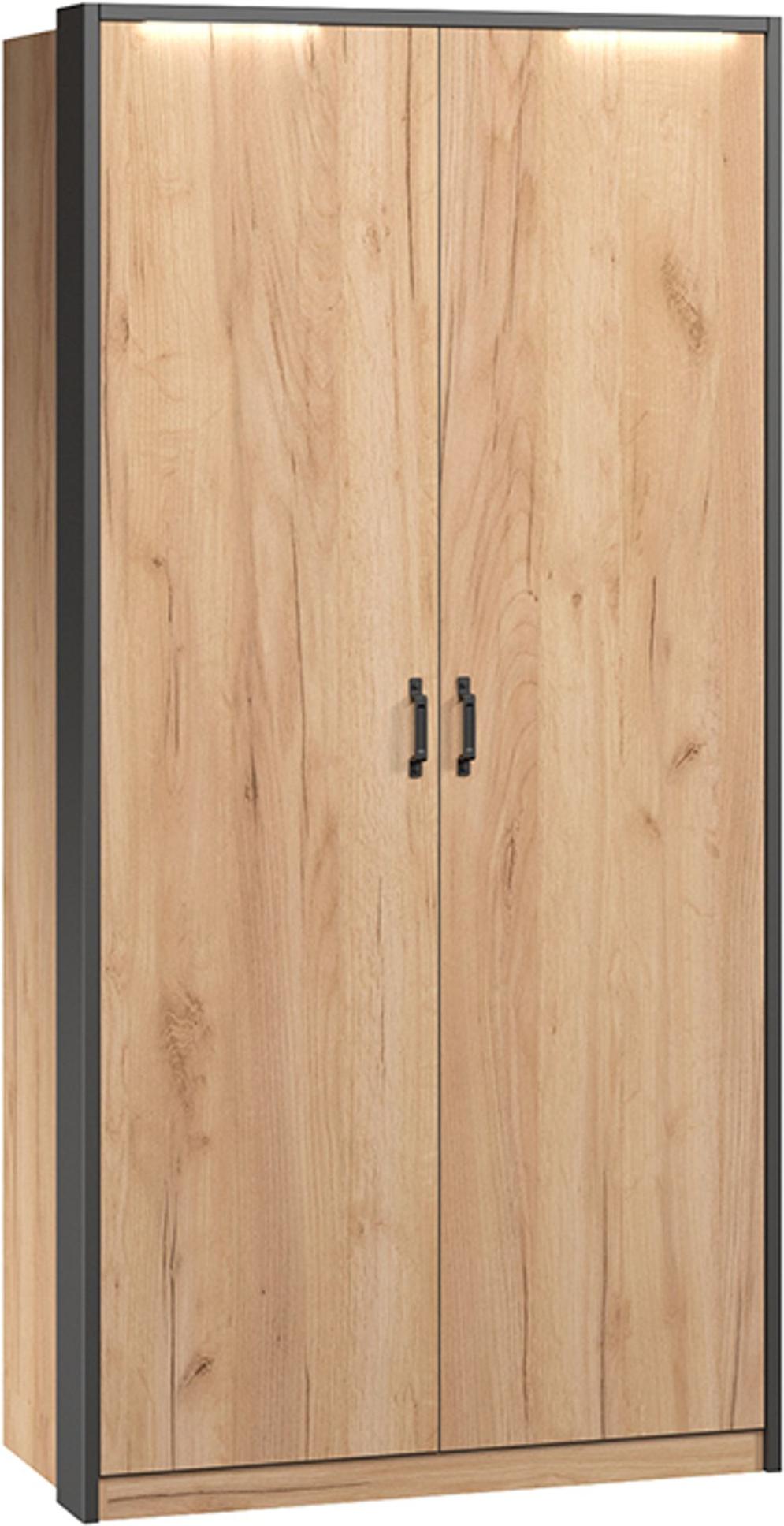 

Шкаф Woodcraft в прихожую Техно-4 дуб золотой, в прихожую Техно-4